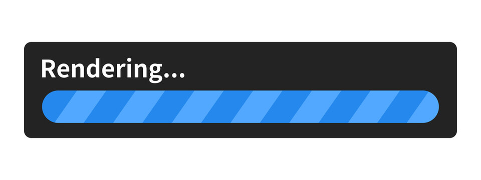 Adobe After Effects Rendering illustration on MacOS