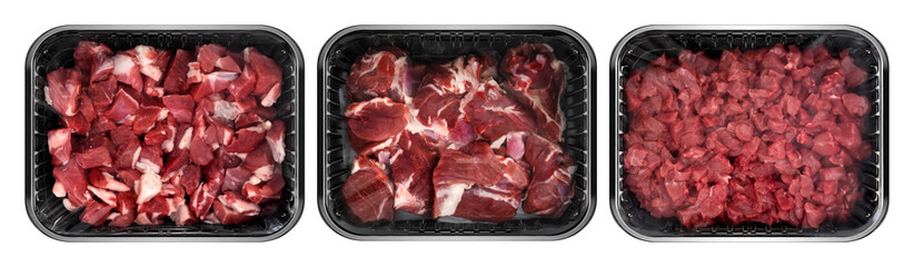 Lamb Shank and Cutlet Duo in Rustic Layout Featuring Traditional Turkish Butcher Cuts