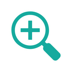 Fototapeta premium vector illustration of a magnifying glass