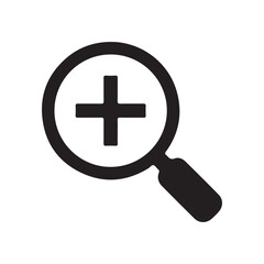 Fototapeta premium magnifying glass with a magnifying glass