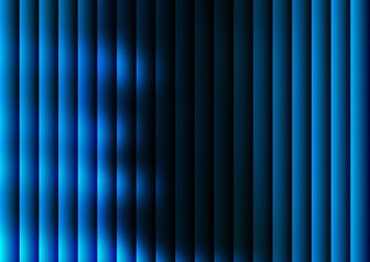 Smooth glass gradient design abstract blue vertical lines create a modern background glossy futuristic surface