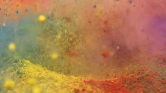 Explosion von Farben &ndash; Ein visuelles Spektakel