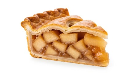 Delicious Homemade Apple Pie Slice Dessert Ready to Eat