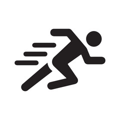 running man silhouette