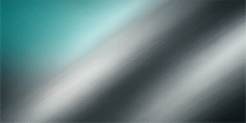 Shiny gray brushed steel metallic texture with a polished aluminum reflection pattern on a light surface