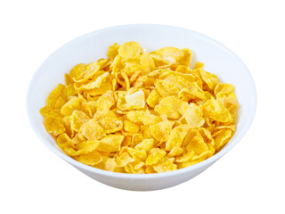 Golden cornflakes cereal