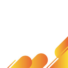 Abstract Golden Wavy Border Design