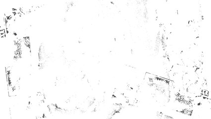 Black and white rough distressed texture overlay vector. Abstract grunge background. 