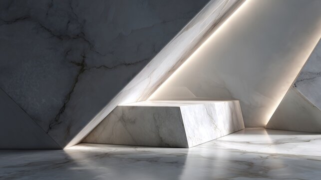 Marble Platform Display