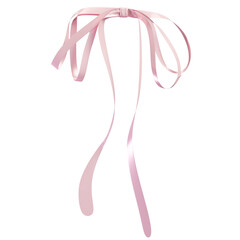Pink Coqquete Ribbon Bow