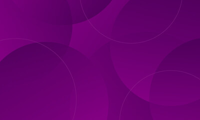 Abstract purple circle background, modern composition gradient color background. Templates for poster, card, banner, backdrop, brochure, cover, wallpaper, website