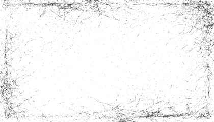 Distressed grunge border texture abstract