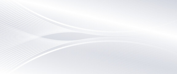 Abstract background with flowing lines. Digital future technology simple modern. abstract white background.