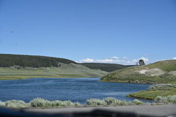 Fototapeta premium Yellowstone is beautiful