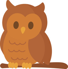 Owl Nocturnal Wildlife Illustration Fantasy