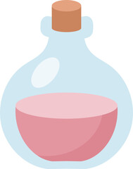 Potion Bottle Fantasy Alchemy Illustration