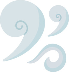 Air Element Fantasy Illustration Object