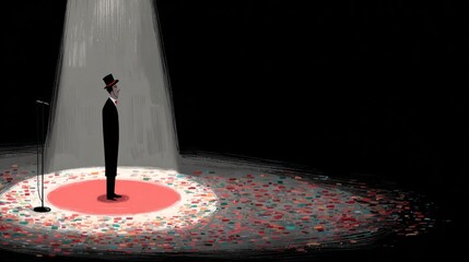 Spotlight on a solo performer