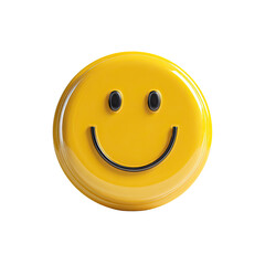 Glossy yellow smiley face emoticon (1)