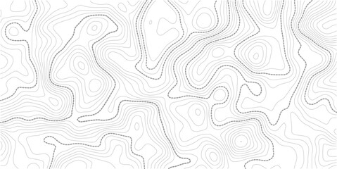 Topographic map lines background. Abstract vector illustration.