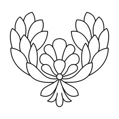 Fototapeta premium Gentle Bloom Pulse from Centered Mandala