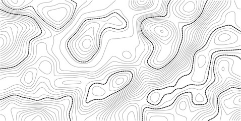 Abstract topographic map background Vector. 16.9 wallpaper design for fabric , packaging , web, geographic grid map vector illustration. White background