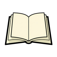 Open Book Icon: Perfect for Education & Publishing