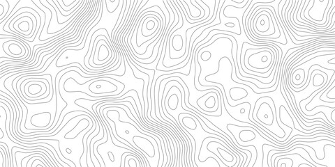 Vector geographic contour mounted map background. Abstract minimal The patter discovery vector topo map. creative discovery White wave grid stripe line map topography. Topographic map. © Jannatul