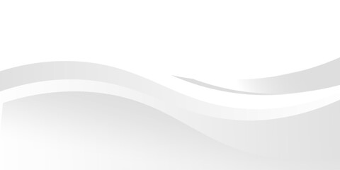 Vector gray line background curve element with white space for text and message design, overlapping layers, vector