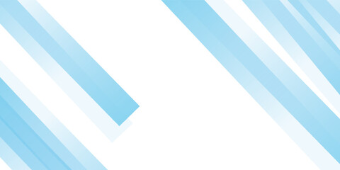 Obraz premium Vector blue abstract geometric background with gradient rectangle and line stripes on white background. Modern corporate concept design for presentation background, banner, poster, cover, and more