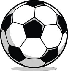 Modern blue and red airplane flies through sky for travel