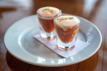 Duo of Oyster Shooters