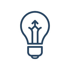 Light Bulb Idea Vector Icon