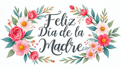 Celebrate Mom in Spanish: Feliz D&iacute;a de la Madre Greeting Card