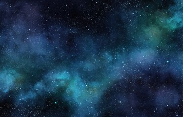 Deep space nebula tapestry