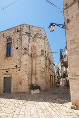 Conversano street, Apulia, Italy