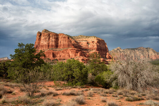 Courthouse Butte, Sedona, Arizona, Taken in Spring