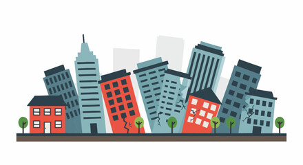 Fototapeta premium city in the city