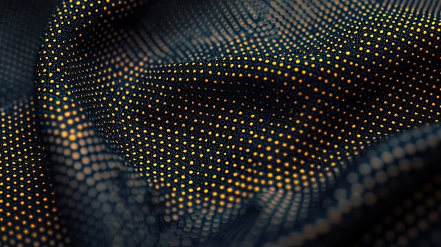 Smart clothing with integrated health diagnostics fabric weave, subtle sensor dot, skin texture, biometric reading