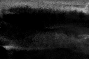 Black abstract watercolor background texture