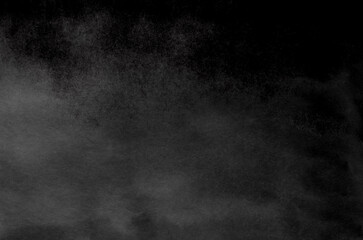 Black abstract watercolor background texture