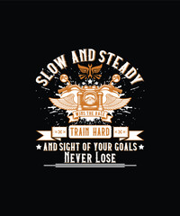 Racing Bike T-shirt Design