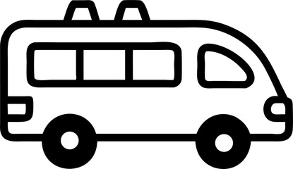 A travel van symbolizing road trips, adventure, and exploration.