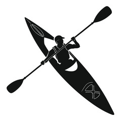 Kayak double paddler