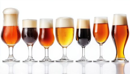 Variety Of Beer Glasses For Different Tastes And Occasions. Choose From A Selection Of Beer Glasses To Enhance Your Drinking Experience.
