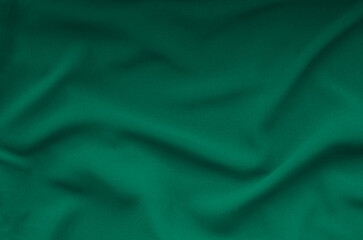 Abstract green satin background texture