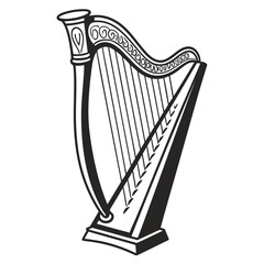 Harp outline