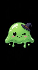 Cute Halloween Slime Witch