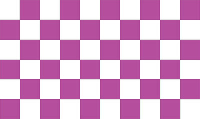 Seamless magenta and white pattern design, geometric square abstract background for wallpaper, fabric, wrapping, retro floor tiling, and modern digital decorative projects.