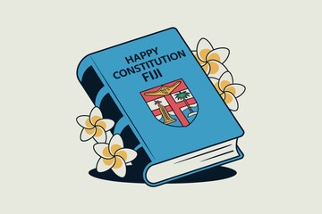 Fiji Constitution Day National Holiday Poster